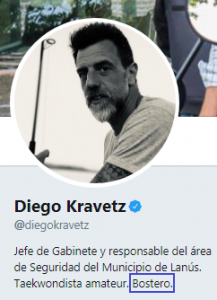 Diego Kravetz es hincha de